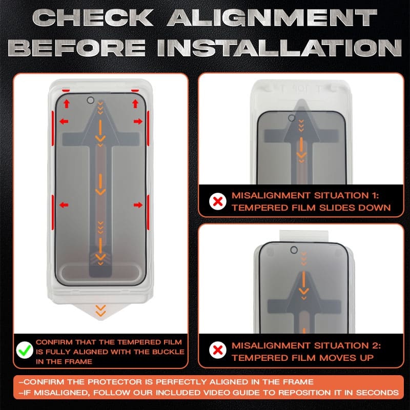 ChubbyShield - Military-Grade Privacy Screen Protector with Ultra-easy Install Box