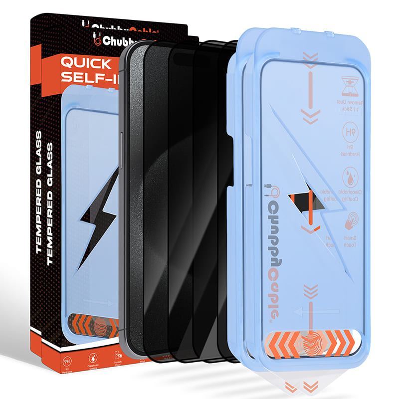 ChubbyShield Ultra - Military-Grade Privacy Screen Protector with Ultra-easy Install Box（副本）