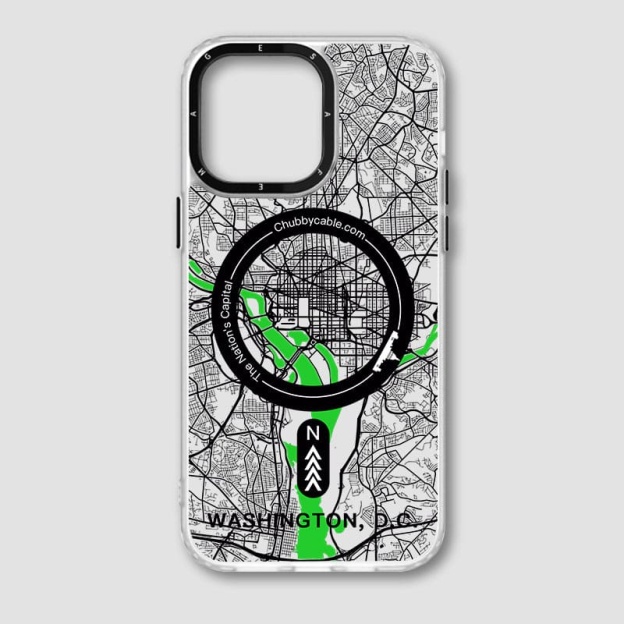 "City Map - Washington, D.C" Urban Adventure iPhone Case