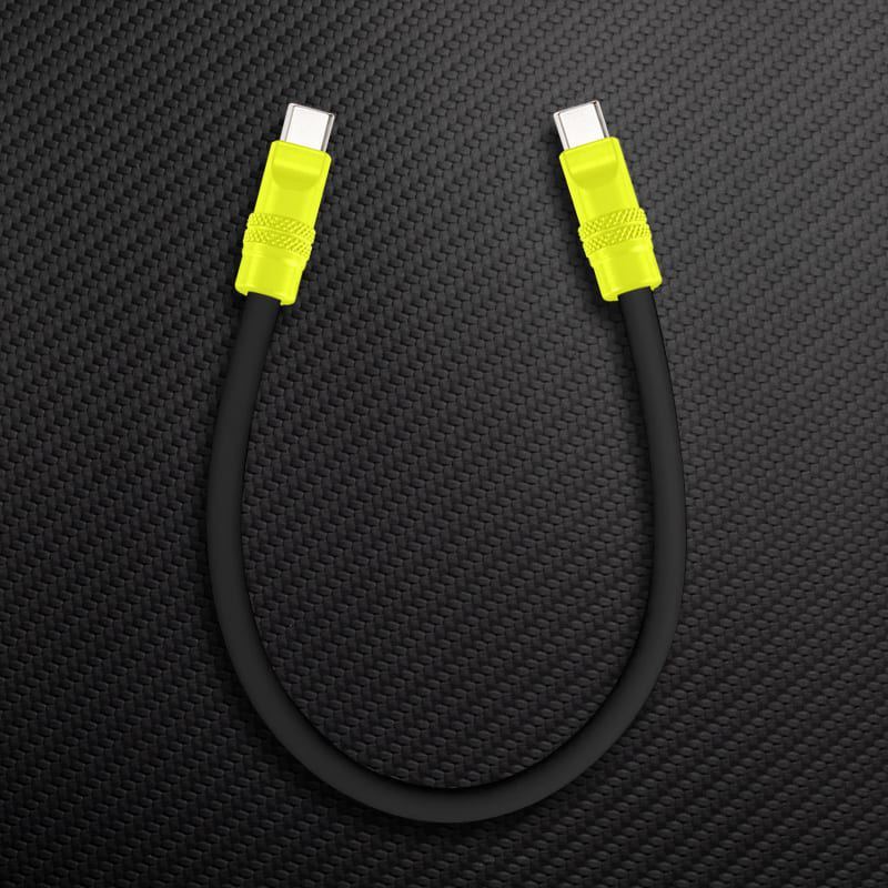 "Color Block Chubby" 240w Painted Power Bank Friendly Cable