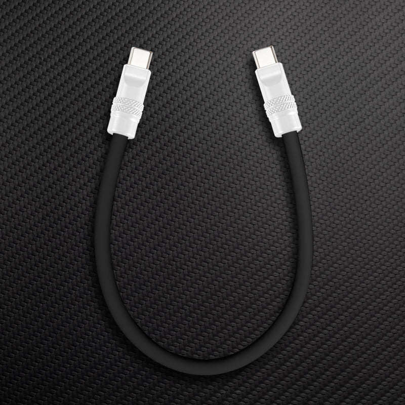 "Color Block Chubby" 240w Painted Power Bank Friendly Cable