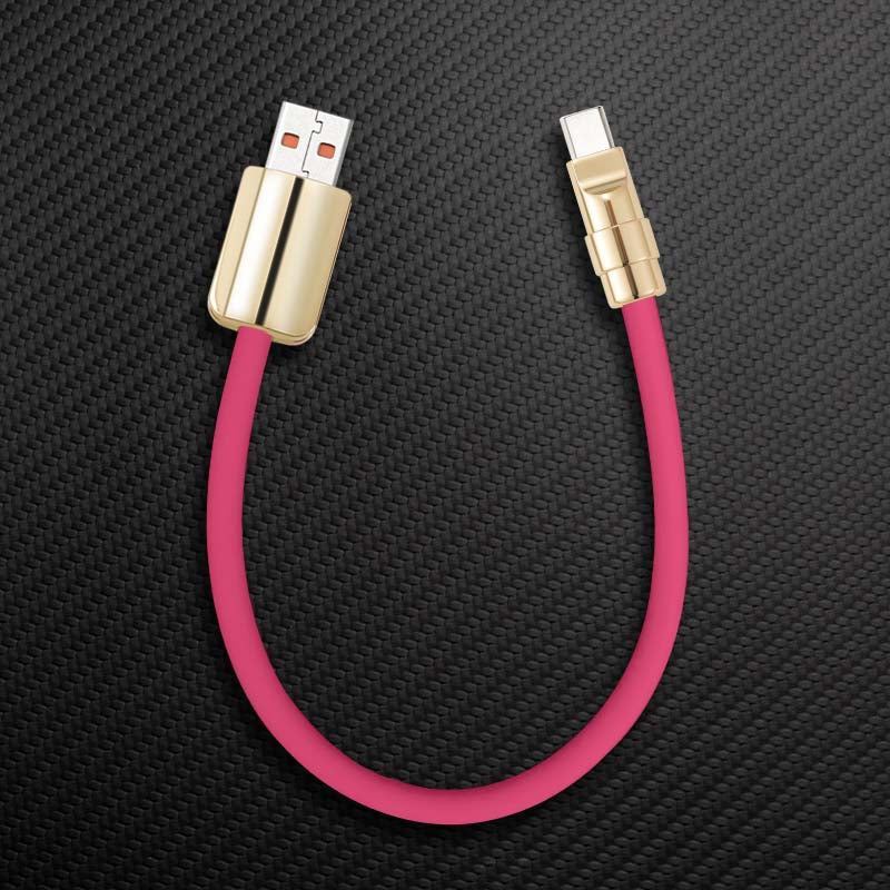 "Color Block Chubby" Power Bank Friendly Cable