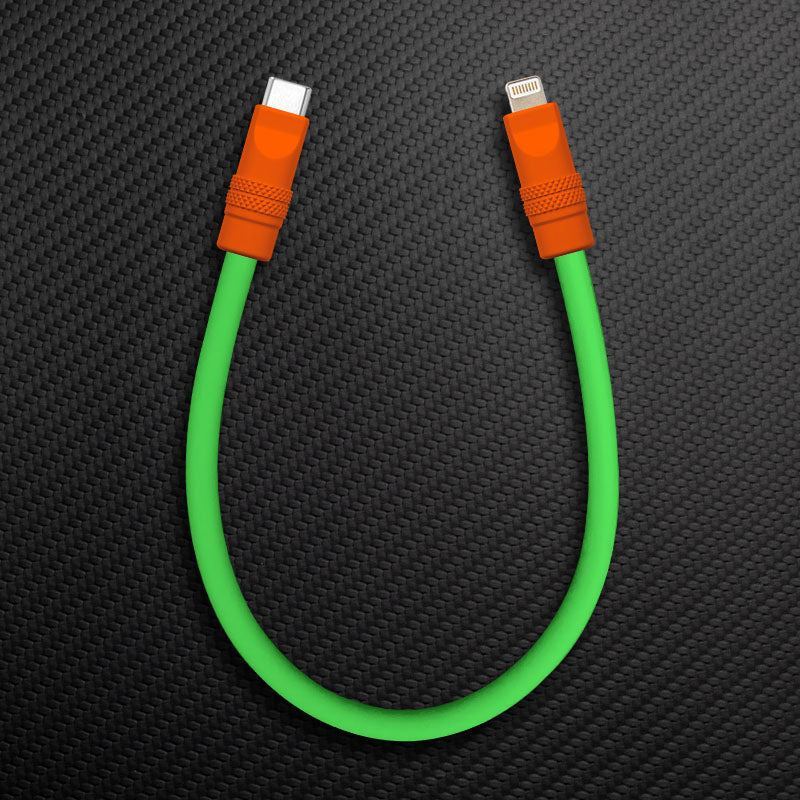 "Color Block Chubby" Power Bank Friendly Cable