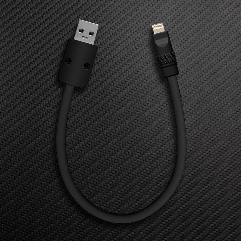 "Color Block Chubby" Power Bank Friendly Cable