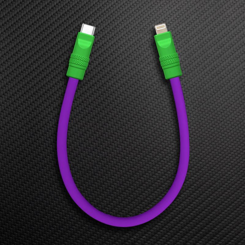 "Color Block Chubby" Power Bank Friendly Cable