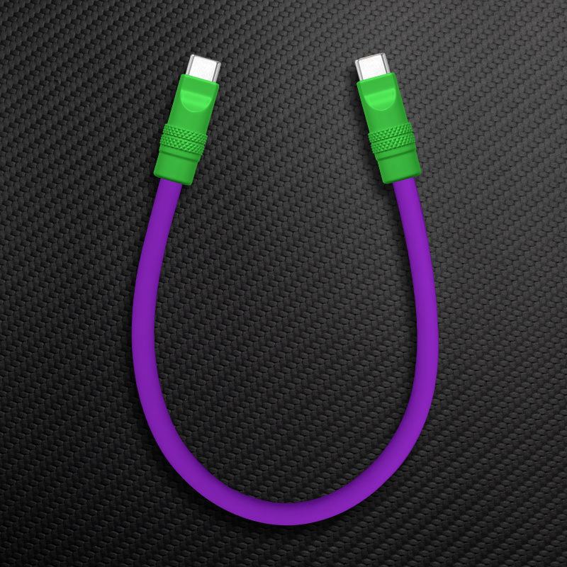 "Color Block Chubby" Power Bank Friendly Cable