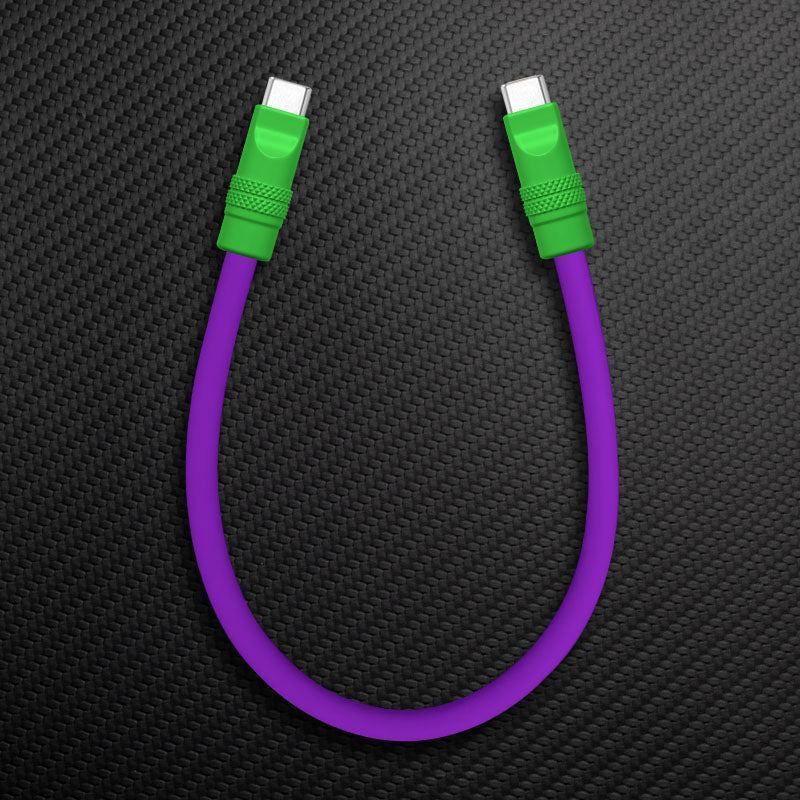 "Color Block Chubby" Power Bank Friendly Cable