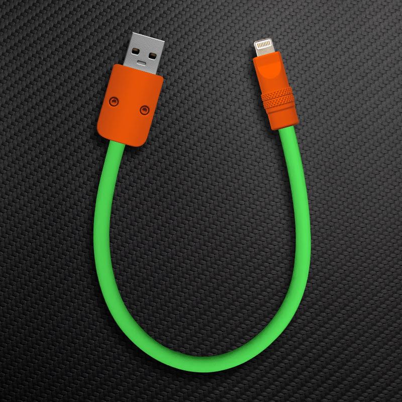 "Color Block Chubby" Power Bank Friendly Cable