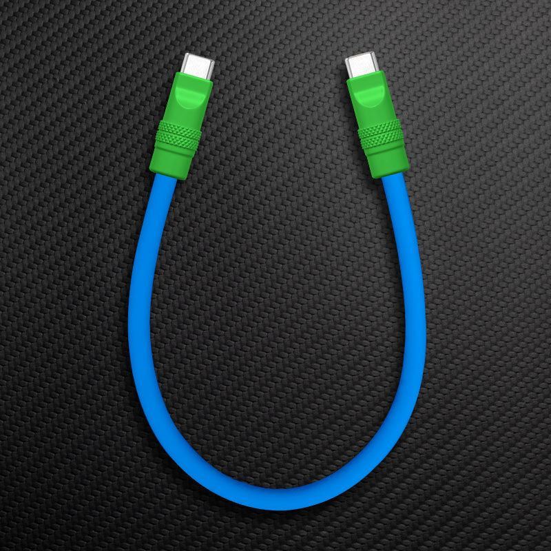 "Color Block Chubby" Power Bank Friendly Cable