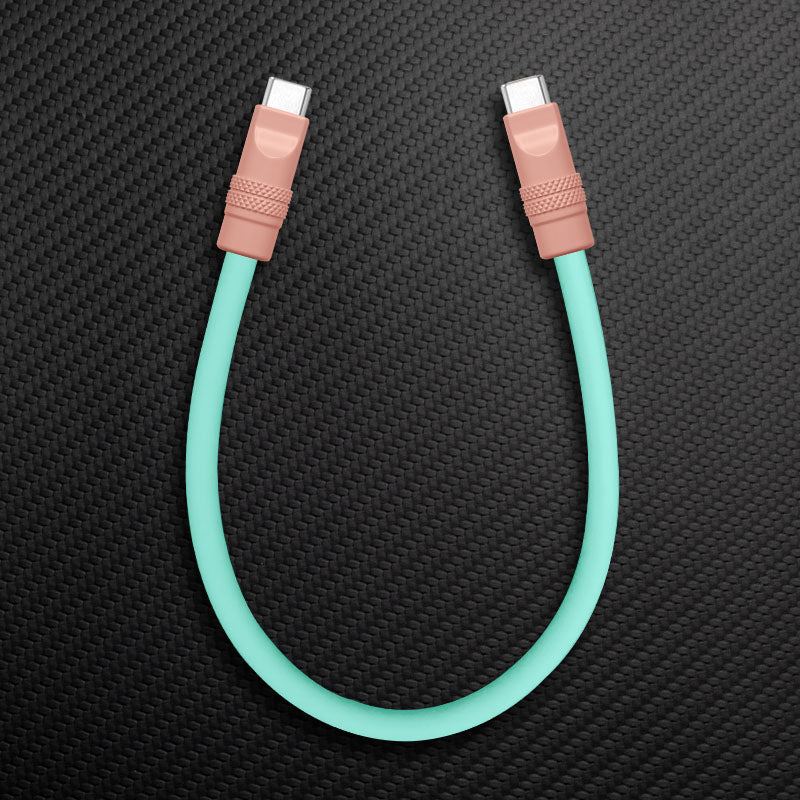 "Color Block Chubby" Power Bank Friendly Cable