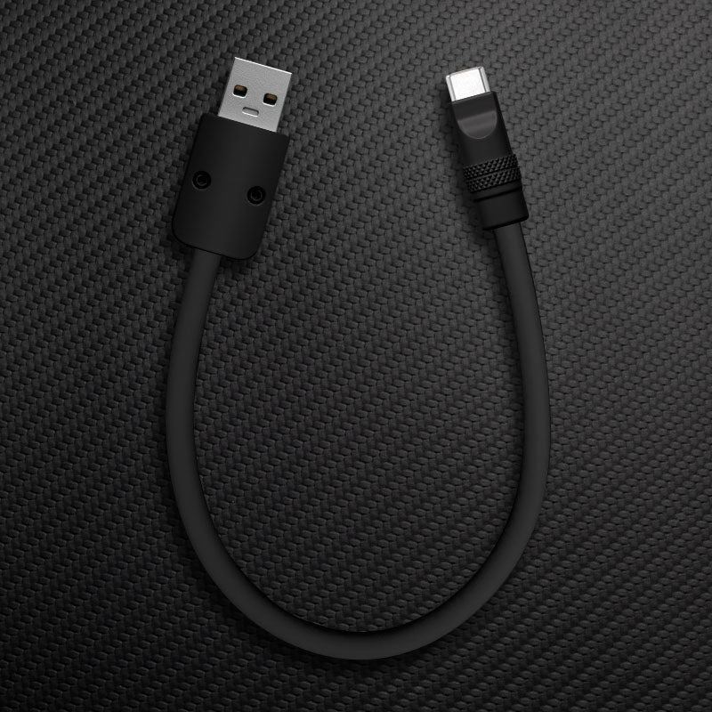 "Color Block Chubby" Power Bank Friendly Cable