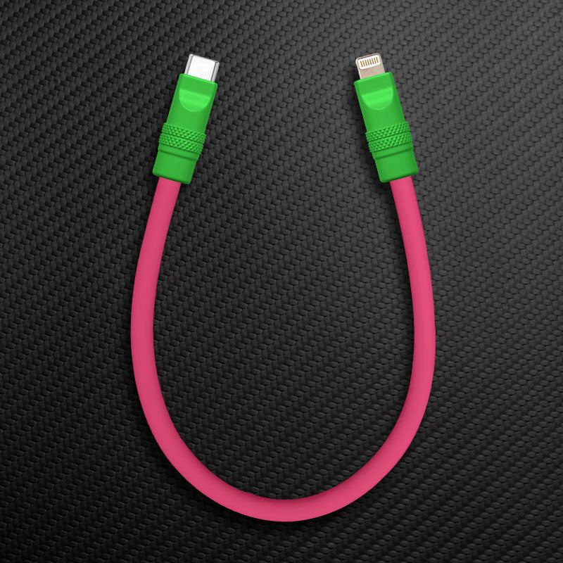 "Color Block Chubby" Power Bank Friendly Cable