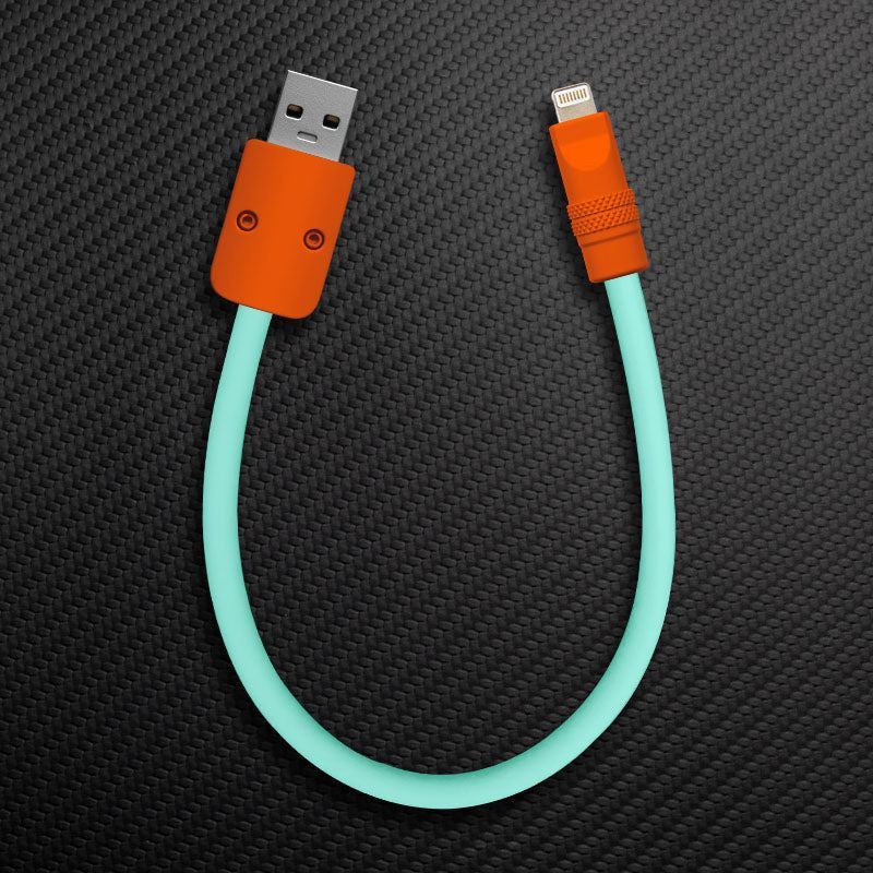 "Color Block Chubby" Power Bank Friendly Cable