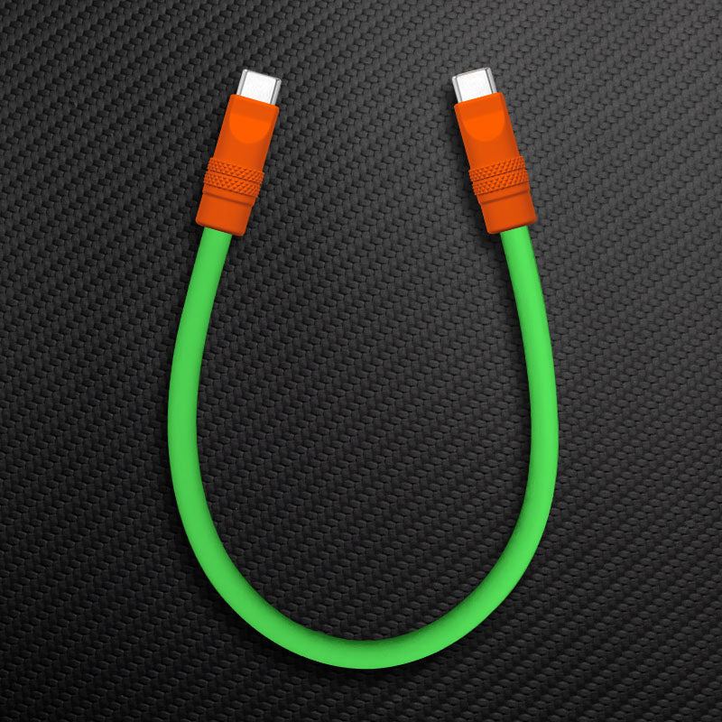 "Color Block Chubby" Power Bank Friendly Cable