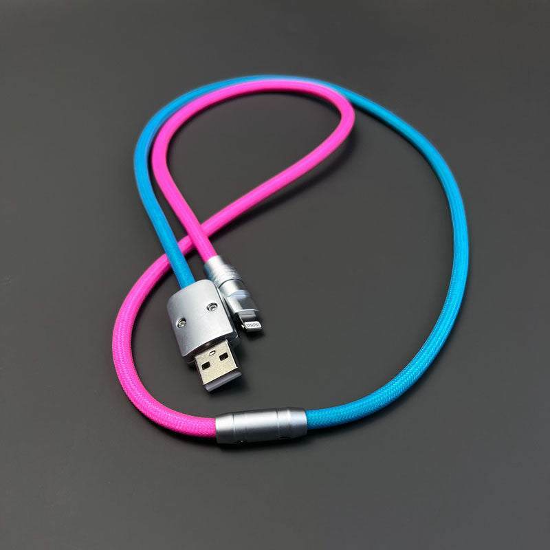 "Color-blocking Chubby" Charge Cable