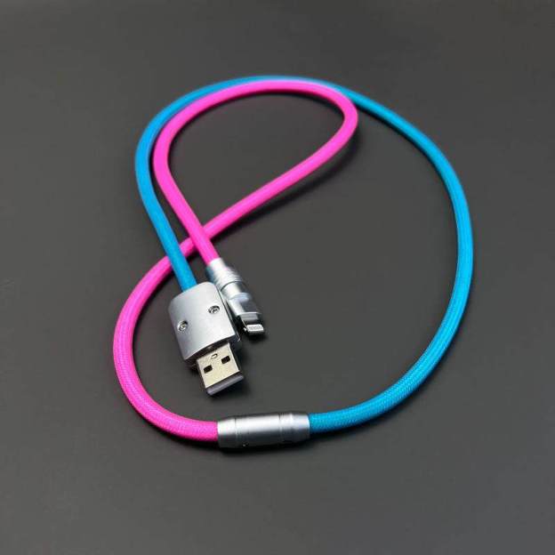 "Color-blocking Chubby" Charge Cable