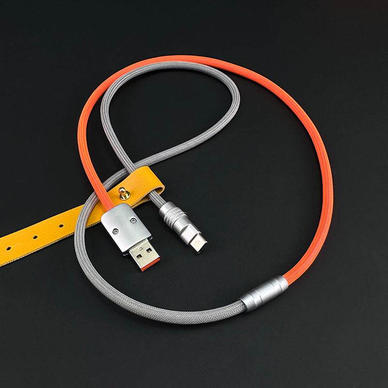 "Color-blocking Chubby" Charge Cable