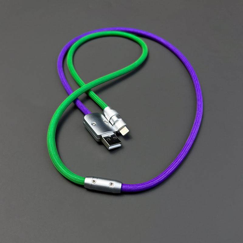 "Color-blocking Chubby" Charge Cable