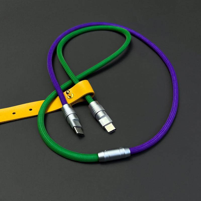 "Color-blocking Chubby" Charge Cable
