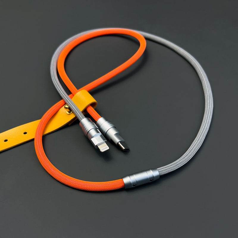 "Color-blocking Chubby" Charge Cable