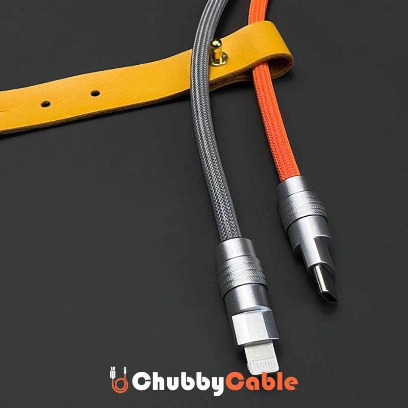 "Color-blocking Chubby" Charge Cable
