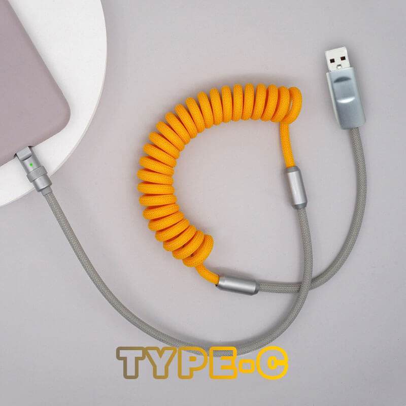 "Curly Chubby" Adjustable Twin Color Chubby Cable