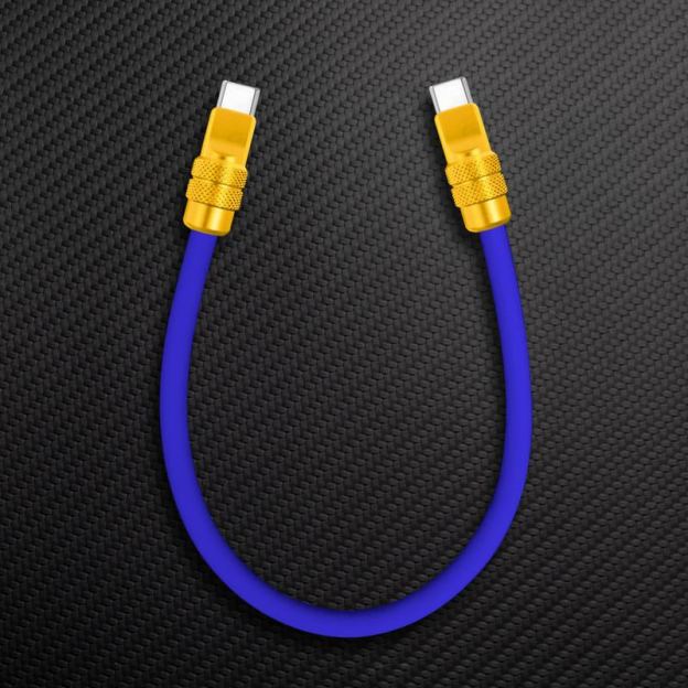 "Cute Anodized" Power Bank Friendly Cable C+Lightning