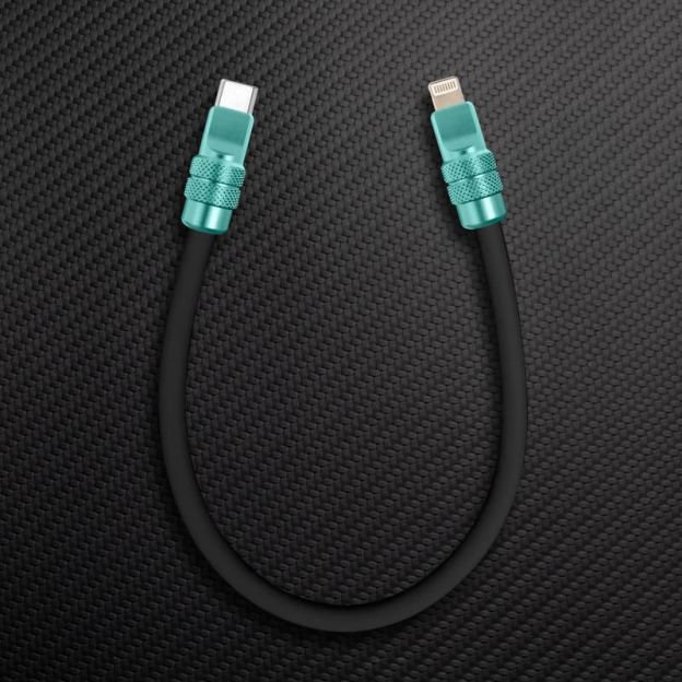 "Cute Anodized Pro" Power Bank Friendly Cable C+Lightning