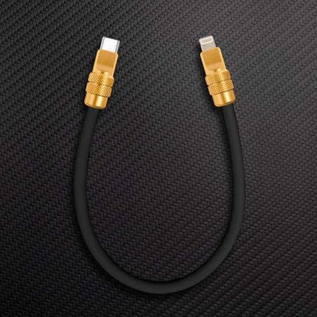"Cute Anodized Pro" Power Bank Friendly Cable C+Lightning