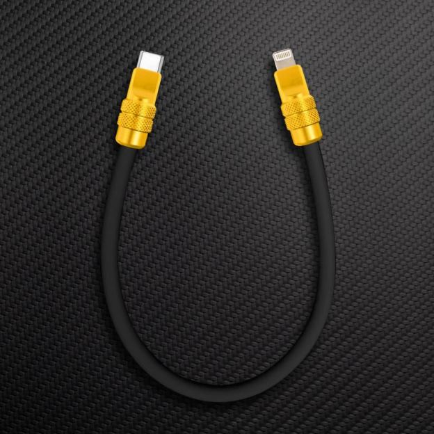 "Cute Anodized Pro" Power Bank Friendly Cable C+Lightning