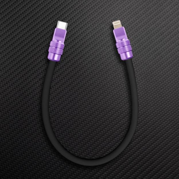 "Cute Anodized Pro" Power Bank Friendly Cable C+Lightning