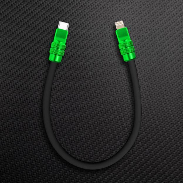 "Cute Anodized Pro" Power Bank Friendly Cable C+Lightning