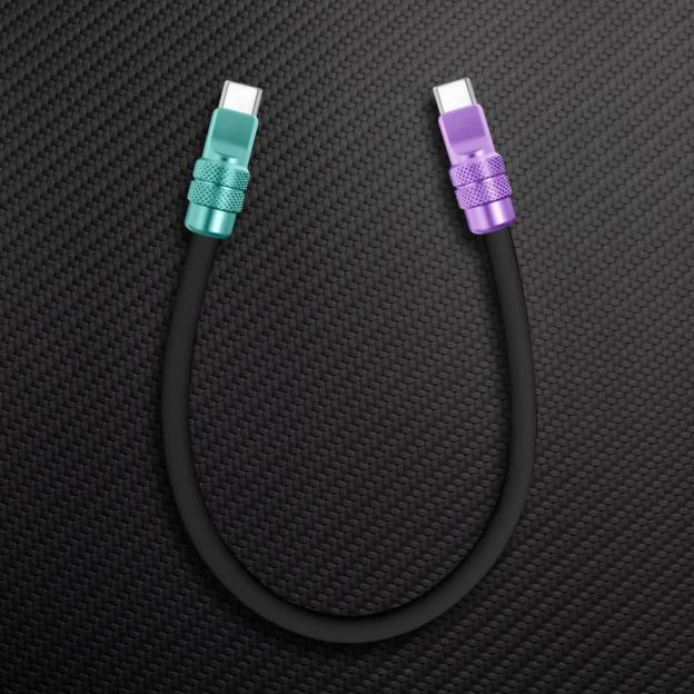 "Cute Anodized Pro" Power Bank Friendly Cable C+Lightning