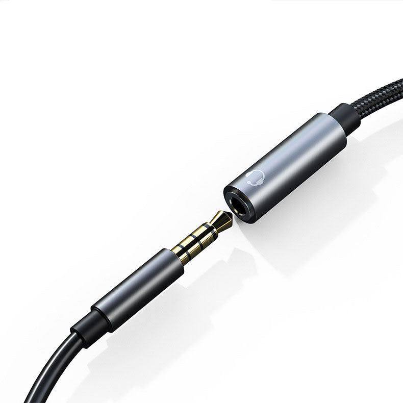 "Cyber" 2 In 1 Type-C Audio Adapter