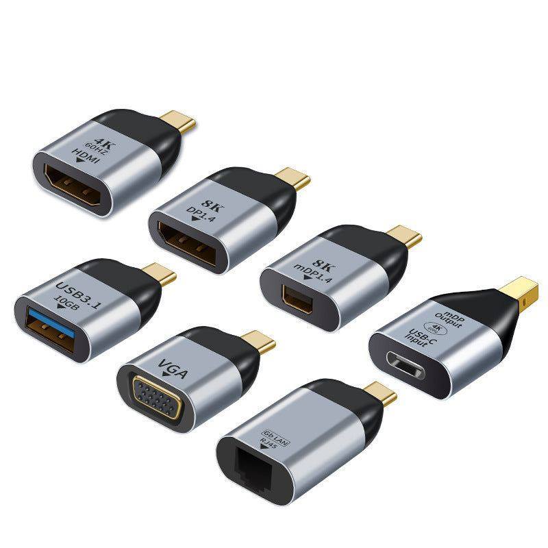 "Cyber" TypeC To HDMI/VGA/DP Converter