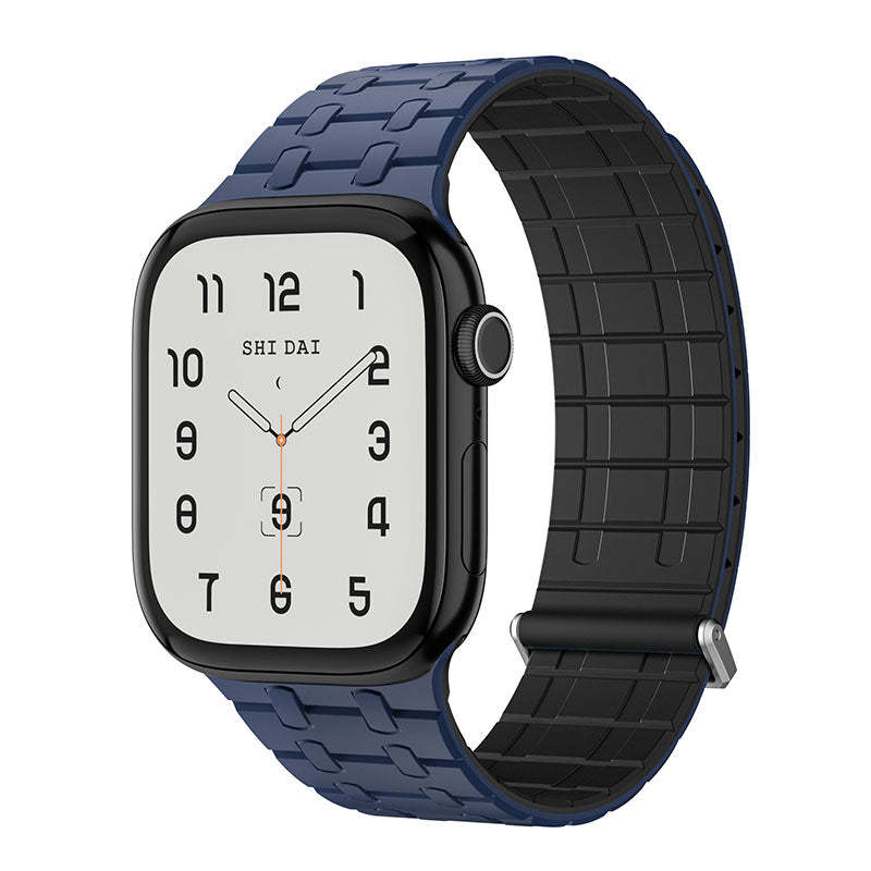 "Dual-tone" Magnetic Silicone Loop Watch For Apple Watch