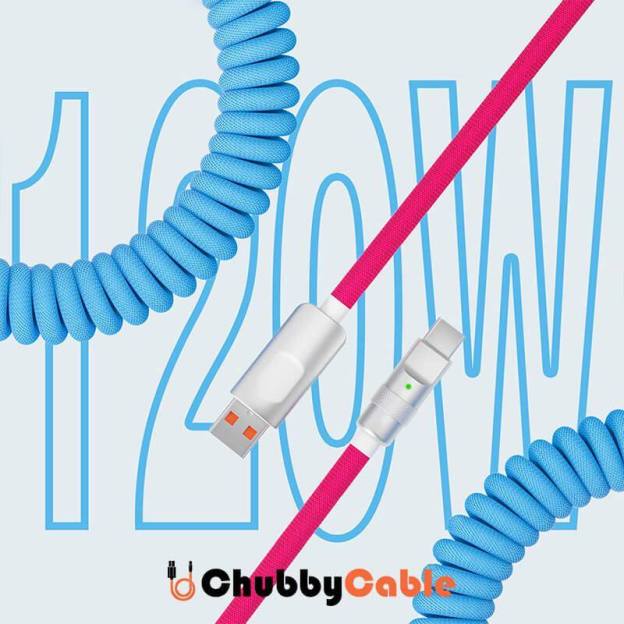 "Easter Chubby" Adjustable Twin Color Chubby Cable