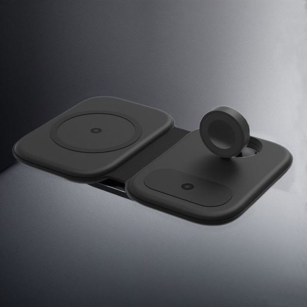 "Explorer" 3-in-1 Foldable Wireless Traveler Charger