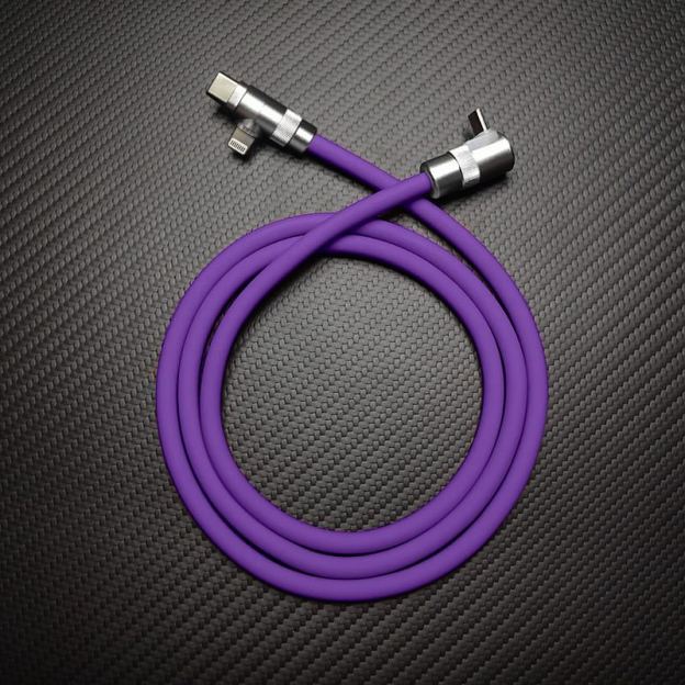 "FlexCharge Pro" 90° 2-in-1 Car Cable for Tesla
