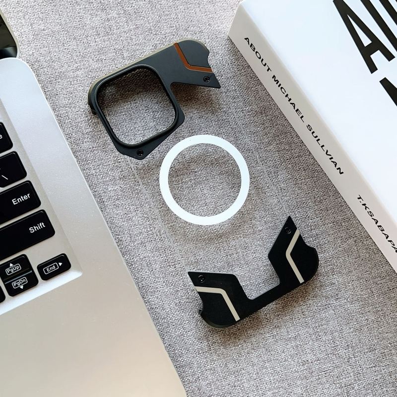 Frameless Metal Magnetic iPhone Case - Eco-Friendly, Lightweight & Durable