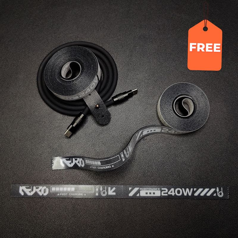 Free Customized Chubbycable Velcro Binding Strap