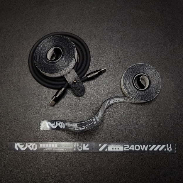 Free Customized Chubbycable Velcro Binding Strap