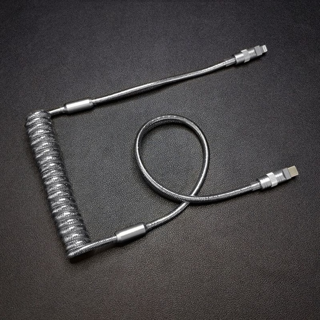 "Glitter Chubby" Handmade Spring Cable