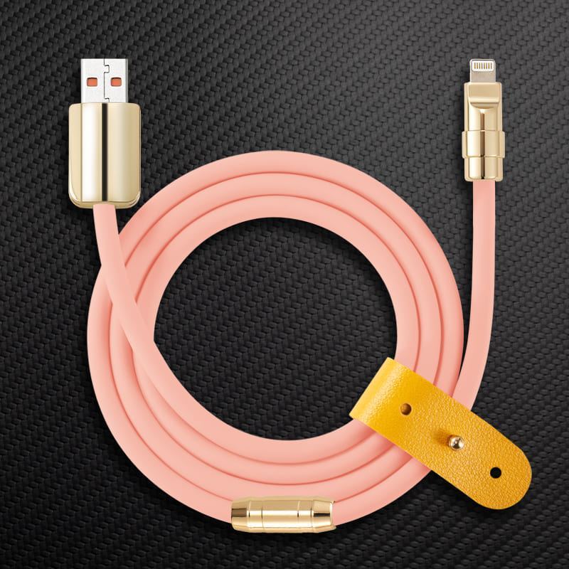 "Golden Chubby" Custom Gilded Fast Charge Cable