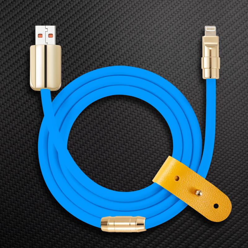 "Golden Chubby" Custom Gilded Fast Charge Cable