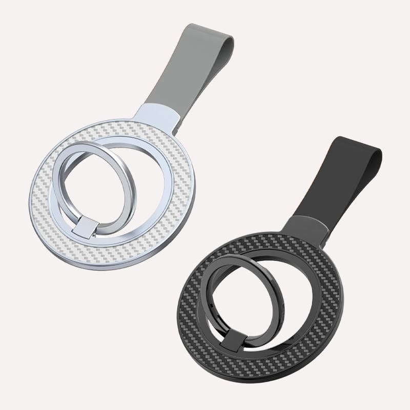 MagSafe 360° Rotating Phone Grip �?Universal Compatibility & Dual-Sided Magnetic