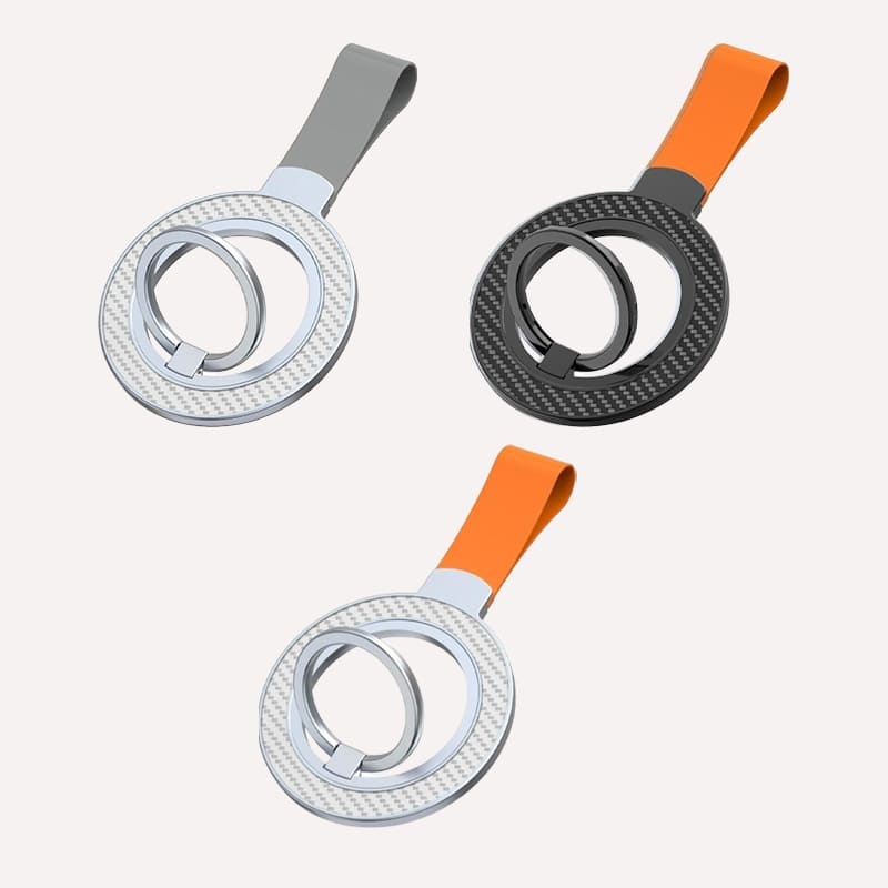 MagSafe 360° Rotating Phone Grip �?Universal Compatibility & Dual-Sided Magnetic