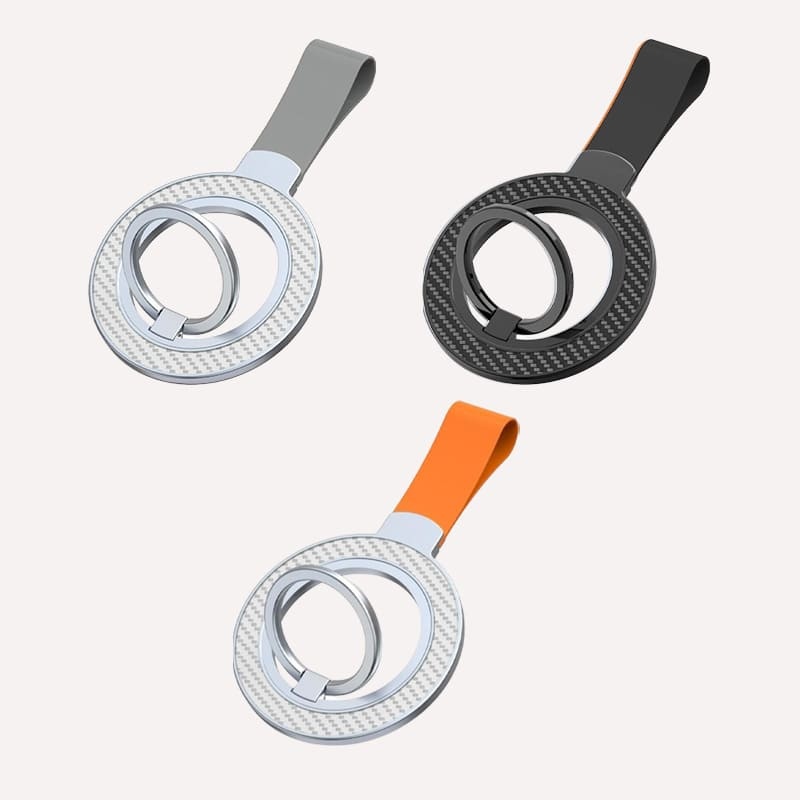 MagSafe 360° Rotating Phone Grip �?Universal Compatibility & Dual-Sided Magnetic
