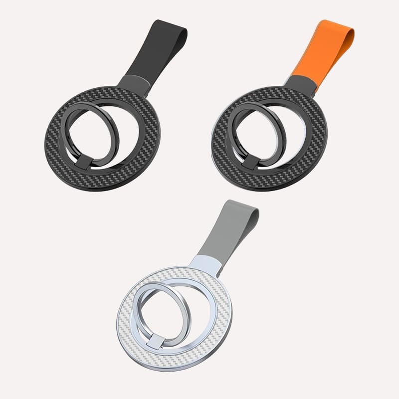 MagSafe 360° Rotating Phone Grip �?Universal Compatibility & Dual-Sided Magnetic