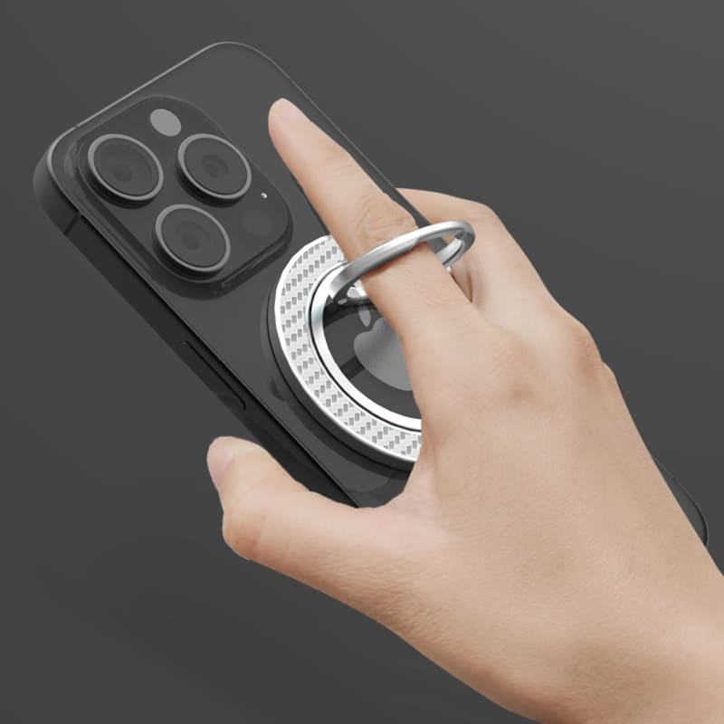 MagSafe 360° Rotating Phone Grip �?Universal Compatibility & Dual-Sided Magnetic